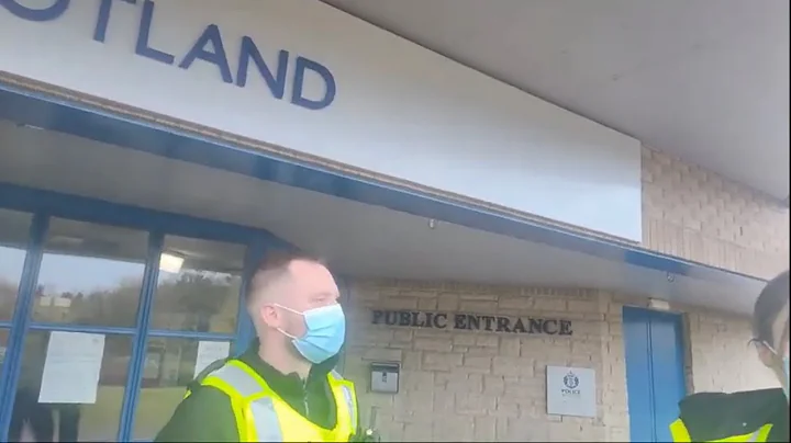 COPS OWNED(LIVE) GLENROTHES POLICE HQ. ALLAN BRYAN...