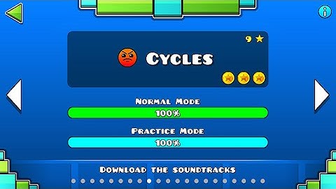 Geometry Dash - Cycles (All Coins)