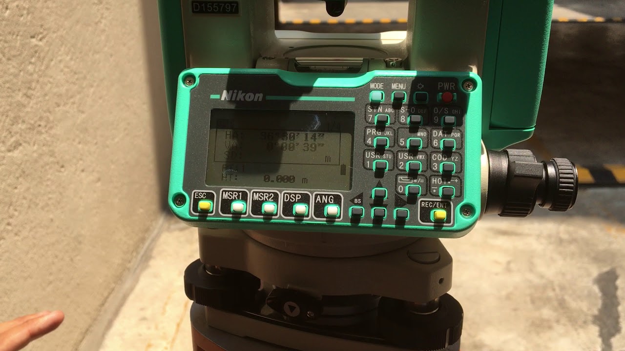 Npl Precision Video Video 2/17 Nikon total station NPL-322+5
