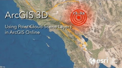 Using Point Cloud Scene Layers in ArcGIS Online