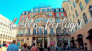 Lisbon Portugal Walking Tour From Avenida da Liberdade to Rossio - Lisbon City Center September