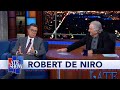 Robert De Niro Turns The Tables On Stephen Colbert