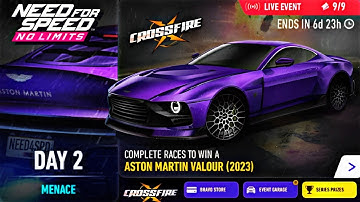 Need For Speed: No Limits | Aston Martin Valour 2023 Day 2 (Menace)