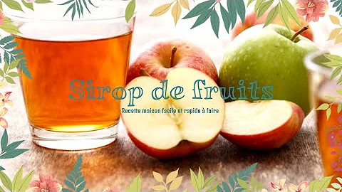 Comment est fait le sirop ?
