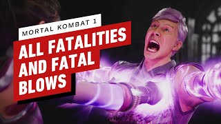 Mortal Kombat 1 - ALL Fatalities and Fatal Blows In 4K