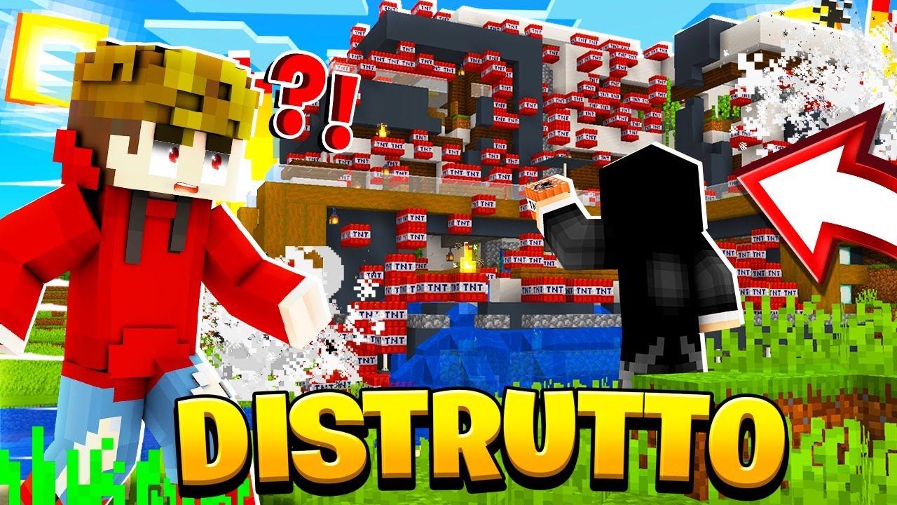 L'HATER HA DISTRUTTO IL MIO MONDO DI MINECRAFT ITA! - YouTube