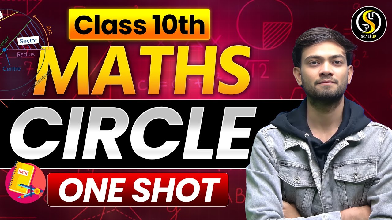 🔴 LIVE : Circles Class 10 One Shot 🔥 | Circles Full Chapter, Tangents, Theorems & PYQs | Raj Sir