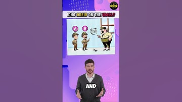 Who drew on the wall?|#mindbendingquiz #jinglequiz #riddlejourney #quizquiz #quiz