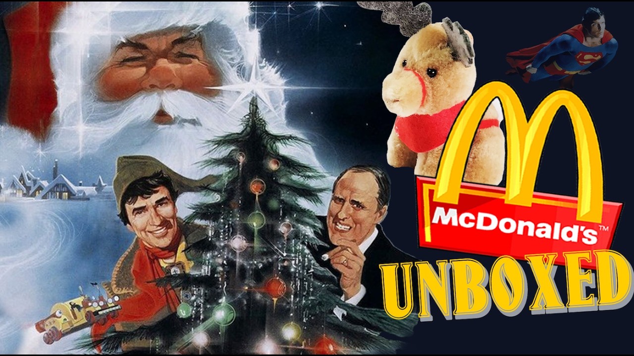 SANTA CLAUS the Movie | McDonald's Reindeer Holiday Plush Ornament | Christmas 1985