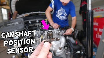 CAMSHAFT POSITION SENSOR LOCATION REPLACEMENT 2.4 CHRYSLER 200, RAM PROMASTER CITY, FIAT 500X TORO