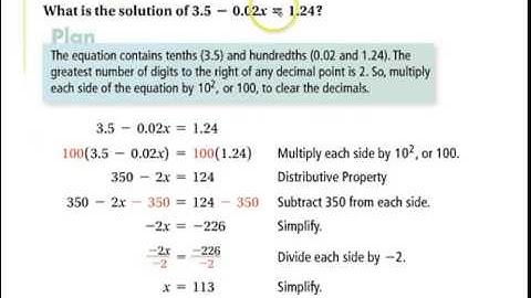 Solving Multi Step Equations and Variables on both sides