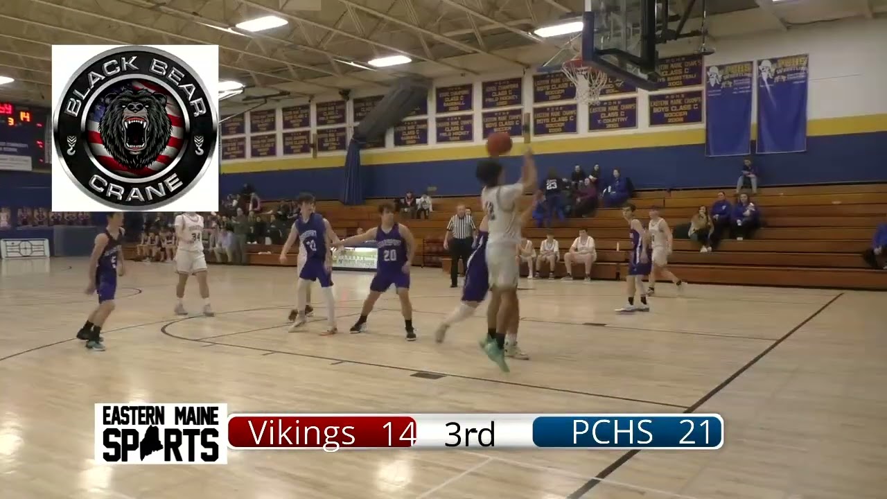 Searsport/PCHS boys basketball highlights- 1/17/2023