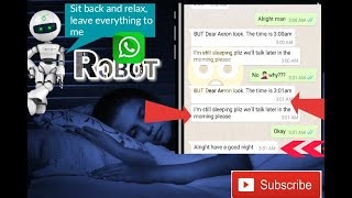 How to create whatsapp auto reply robot in 5mins !!! screenshot 3