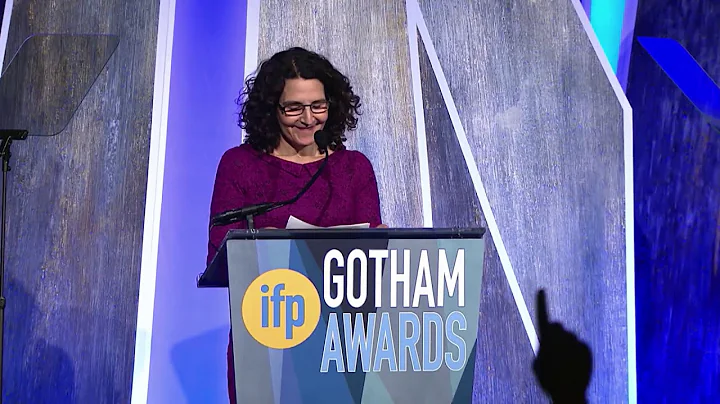 Tamara Jenkins introducing 2017 IFP Gotham Tribute...