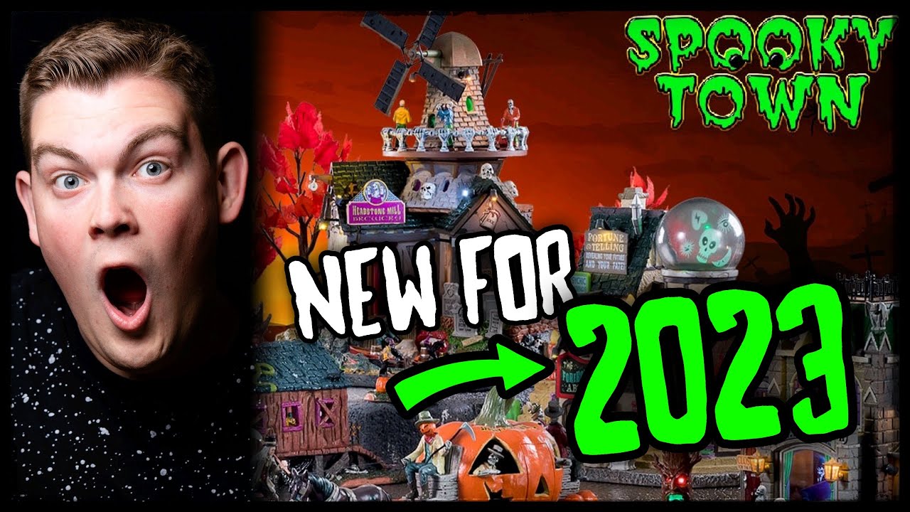 A Look at Lemax’s SPOOKY TOWN 2023… *the best year yet?*