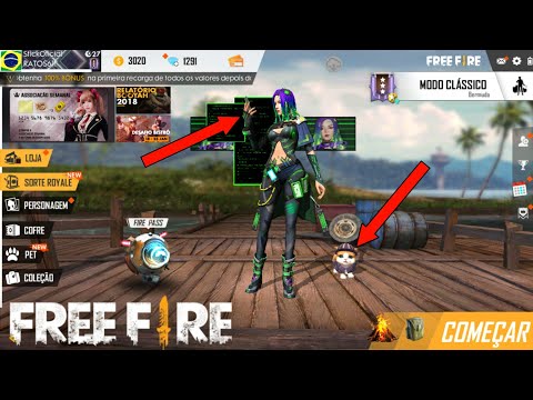 ATUALIZOU! CONFERINDO TUDO DA NOVA ATUALIZAÇÃO DO FREE FIRE!