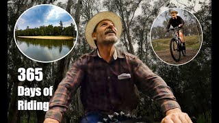 Rides 31 to 35: Exploring the Upper Murray River on a mountain bike.