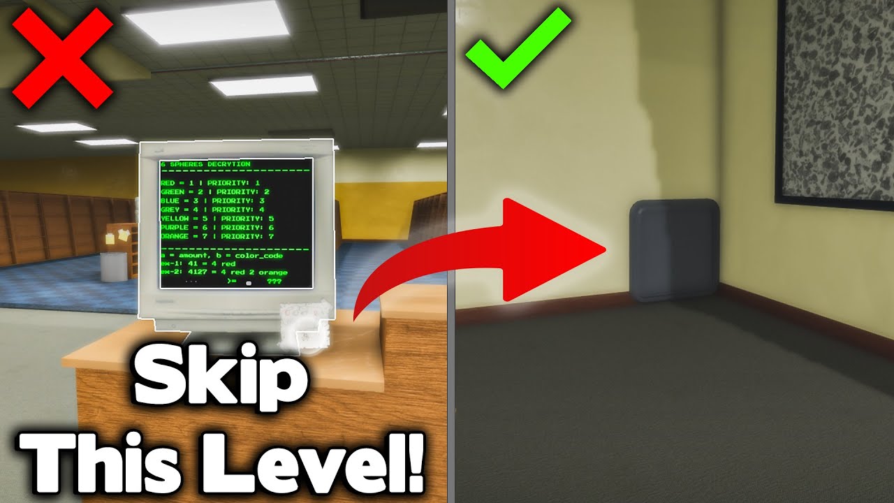 Roblox Apeirophobia Level 7 Code - How to solve - Pro Game Guides