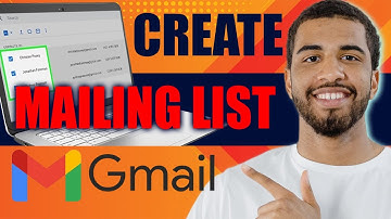 How to Create Mailing List in Gmail (2025)