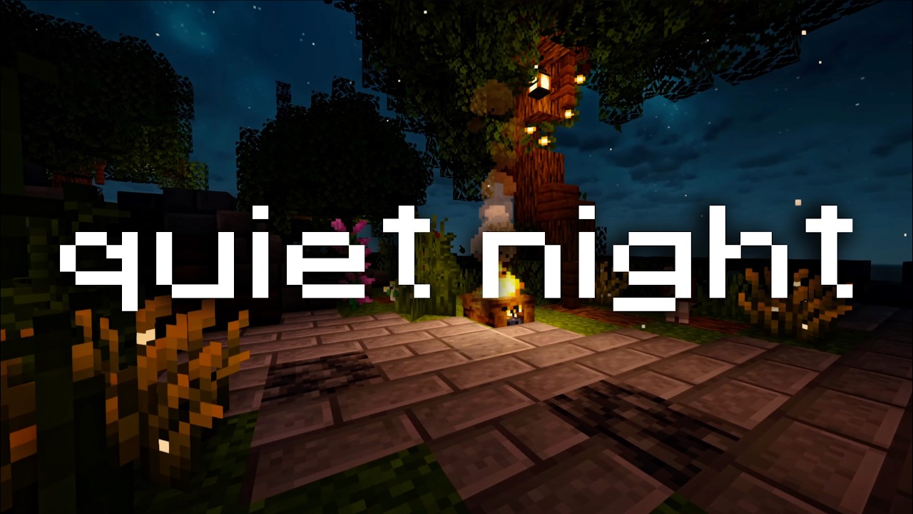 everything feels calm... minecraft music & calm night ambience