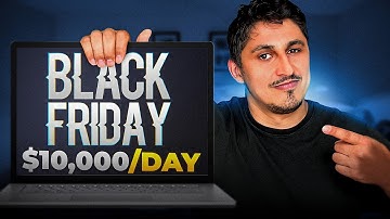 How to Setup a Shopify Store for Black Friday to Hit $10K per Day (Just Copy This)
