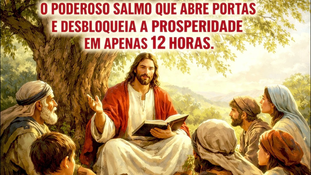 PODEROSO SALMO QUE ABRE PORTAS E DESBLOQUEI PROSPERIDADE.#SalmoQueAbrePortas