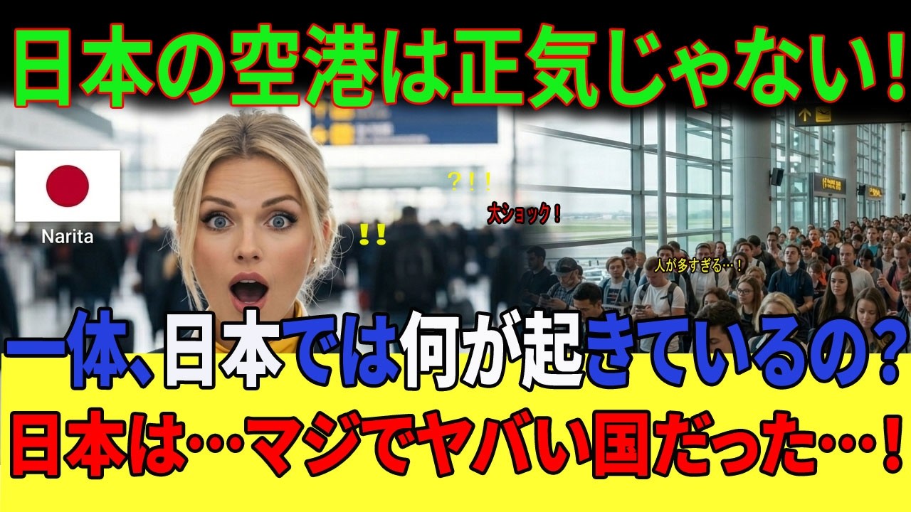 【海外の反応】「日本なんて普通の国でしょ？」と見下していたドイツ人CAが東京の路上で号泣。救急車が7分で到着する
