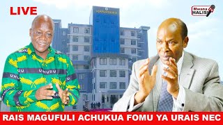 #LIVE: RAIS MAGUFULI ACHUKUA FOMU YA URAIS NEC