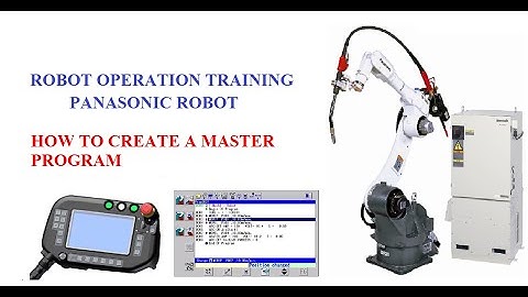 How to create a master program # Panasonic robot# Master Program