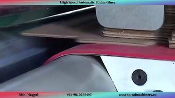 High Speed Automatic Folder Gluer