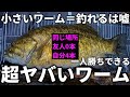 【小さいワーム＝釣れるは嘘】同じ場所なのに自分だけ4連発した超ヤバいワーム