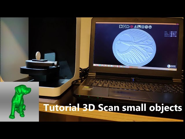How to Scan Tiny Objects in 3D using 3D Presso 