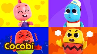 Feelings and Emotions Song😍 + More Fun Songs for Kids | Cocobi