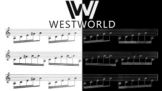 Westworld's Melody Algorithm (Musical Score Analysis)