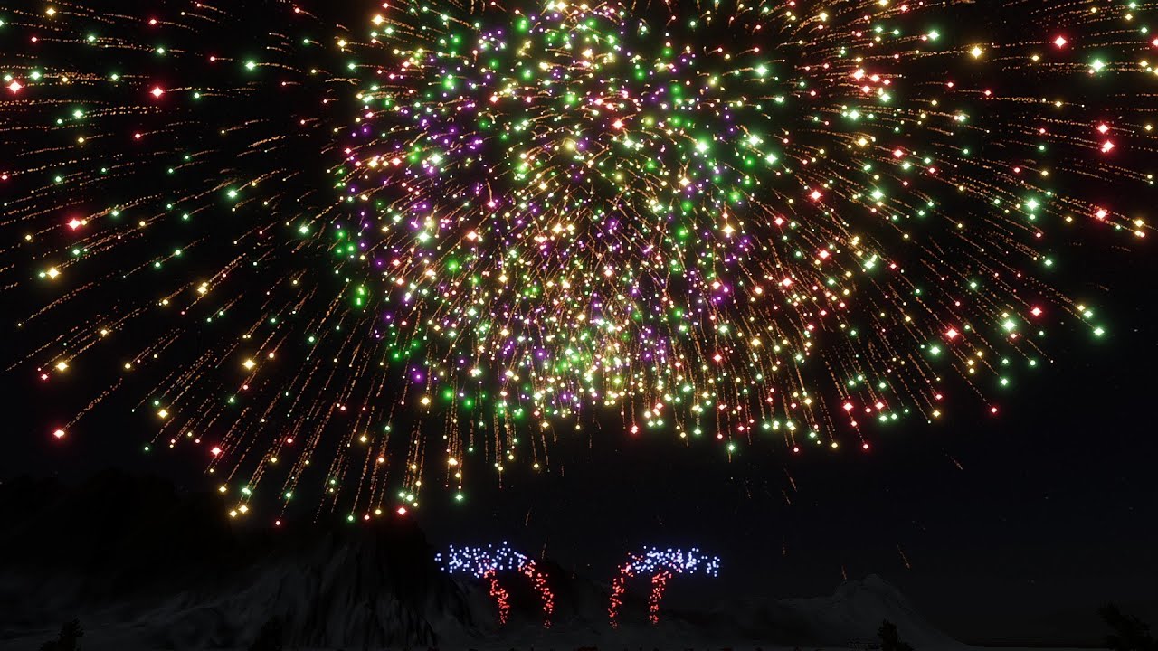 Silvestervorfreude anheizen Live Pyroworks! Jeder kann joinen. Riesiges Abschlussfeuerwerk!