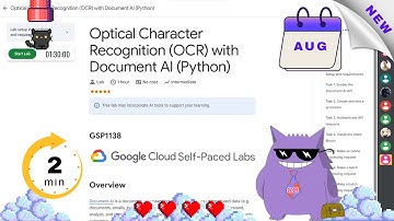 Optical Character Recognition (OCR) with Document AI (Python)| #2025 | #GSP1138 |#qwiklabs |Solution