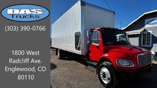 2016 Freightliner M2 106  30' Sleeper Box (26' Cargo Space + 4' Sleeper Build) #N0784