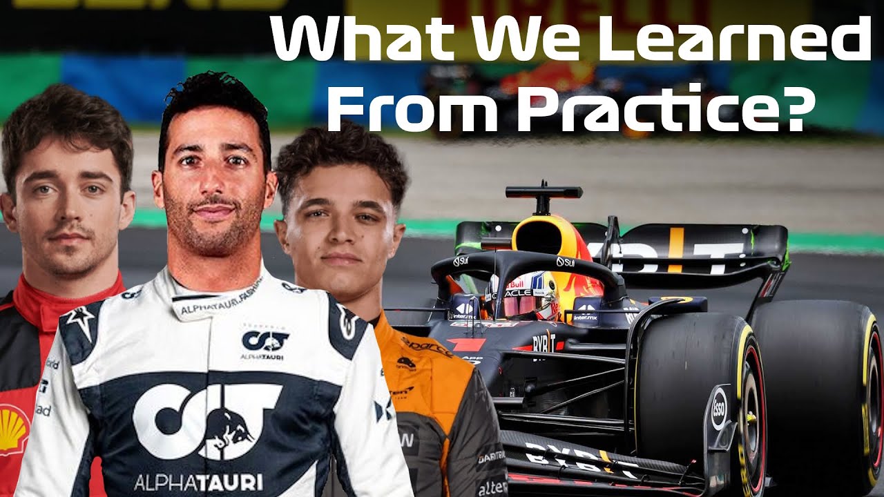 F1 2023 Hungary GP Practice Data Analysis - What Did We Learn