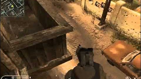 cod4 on Backlot map call of duty (how to get on roof)