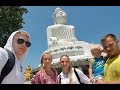 Тайланд Пхукет ч  2, Big Buddha, Mai Khao Beach, Слоны, Обезьяны, Змеи, Водопад, Байк, Рынок Равай