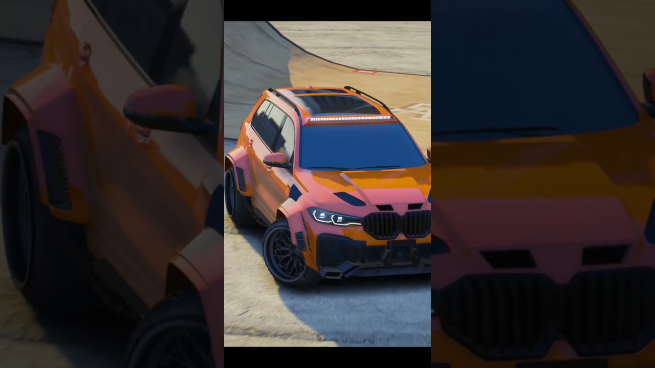 BMW X7 Widebody 4x4 Fully Debadged Zero LOGO Fivem Ready Check Description 
