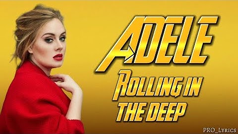 Thumbnail of ADELE - ROLLING IN THE DEEP (LYRICS TERJEMAHAN)