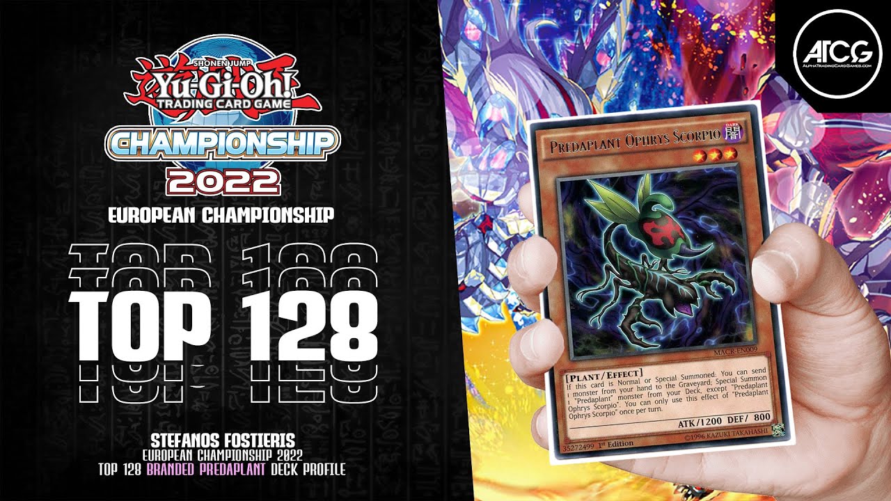 Yu-Gi-Oh! TOP128 PREDAPLANT Deck Profile | European Championship 2022 - Stefanos Fostieris