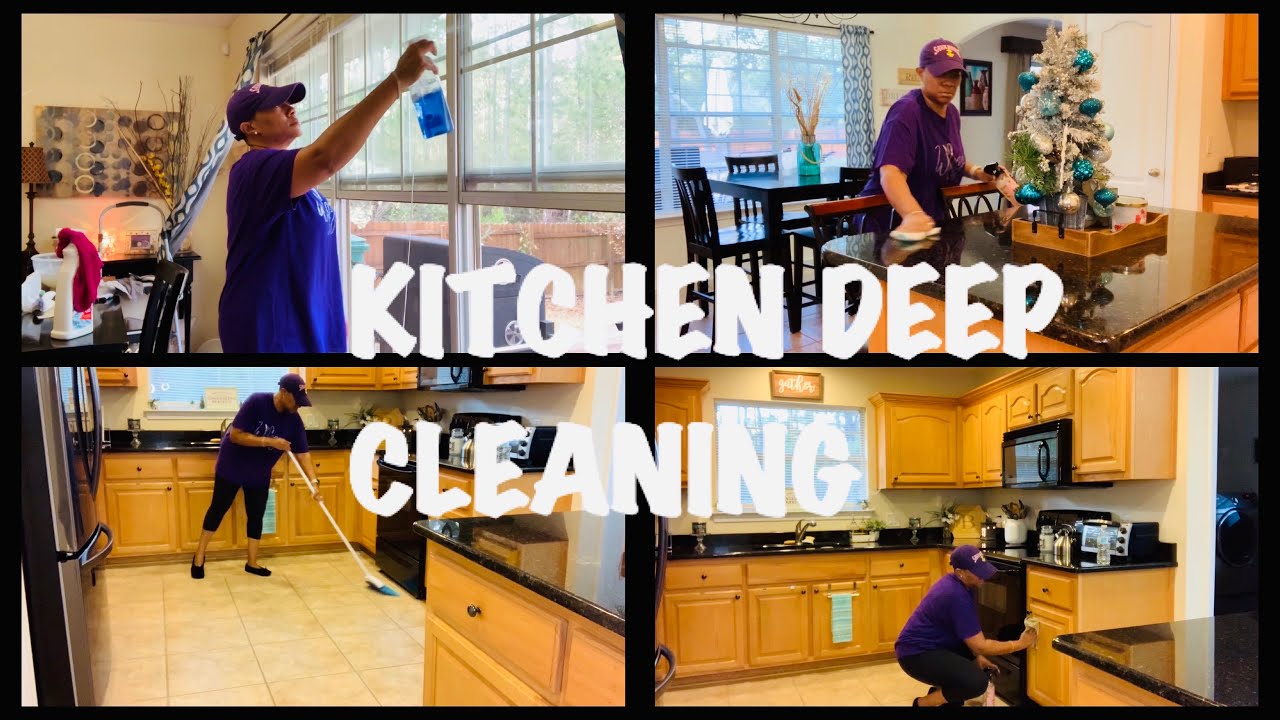 CLEAN WITH ME | KITCHEN DEEP 🧹CLEANING 🧼| CLEANING MOTIVATION - YouTube