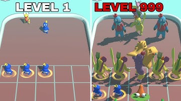 Max Level in Merge Rainbow : 3D Run