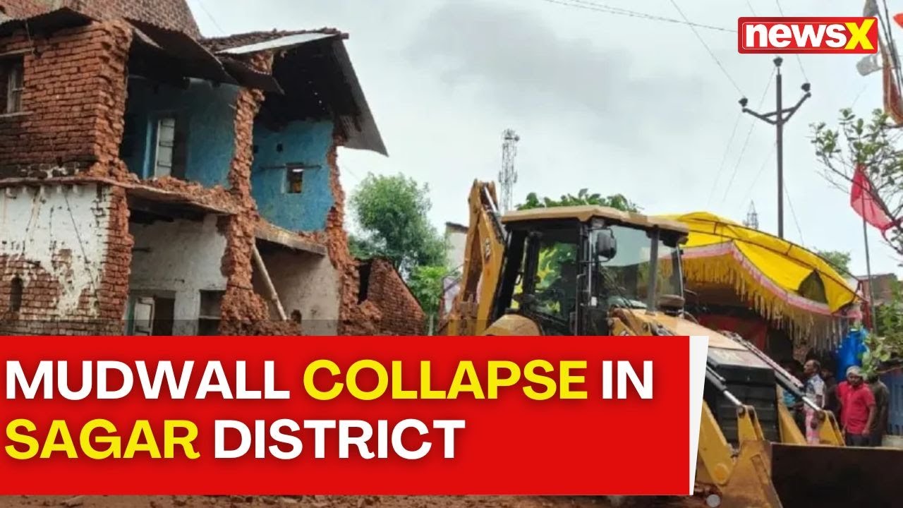 Mud Wall Collapsed In Sagar District | 9 Children Lose Their Lives | NewsX