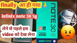 infinix note 30 5g review and unboxing in hindi ll infinix note 30 5g ll infinix note 30 ll infinix