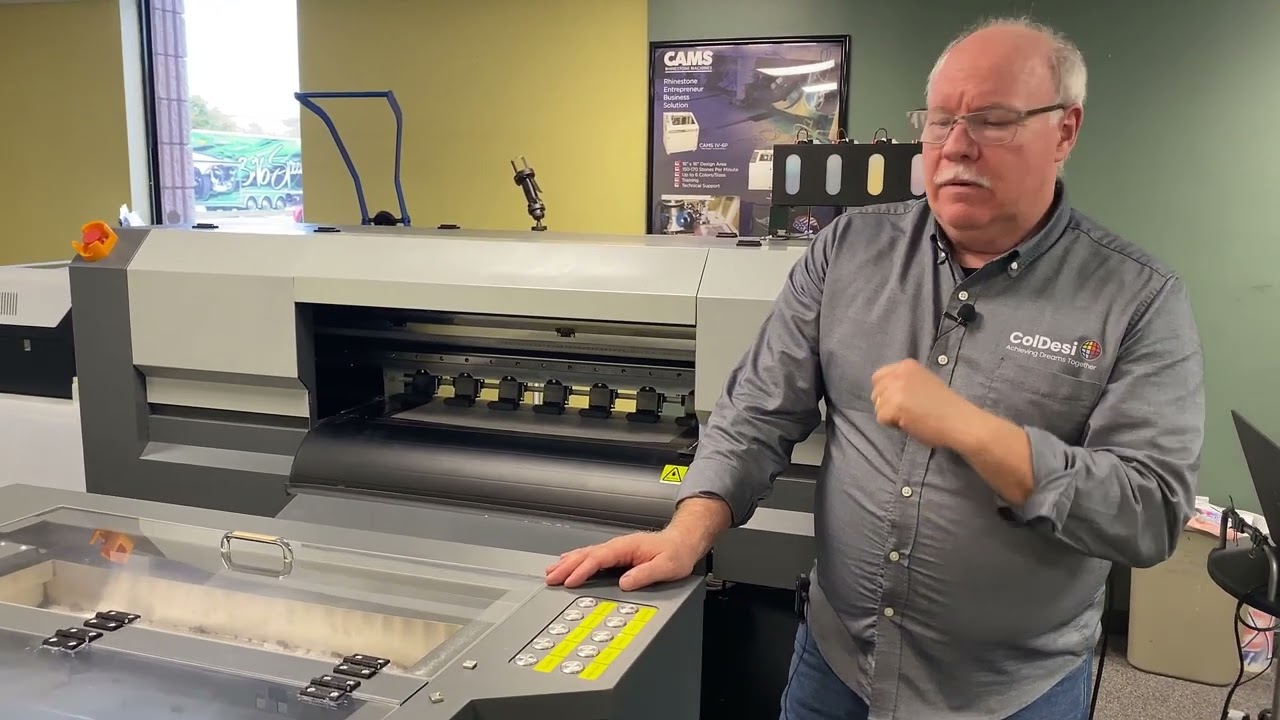 DTF Direct to Film Digital Heat FX Printer DTF24H4 (4 head Direct to