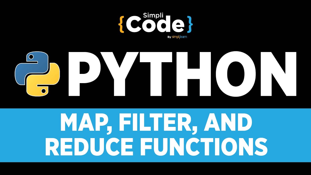 ⁣Advanced Python Programming | Map, Filter, And Reduce Functions In Python | Simplicode