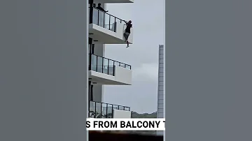 FOOTAGE Liam Payne Falling From Balcony 